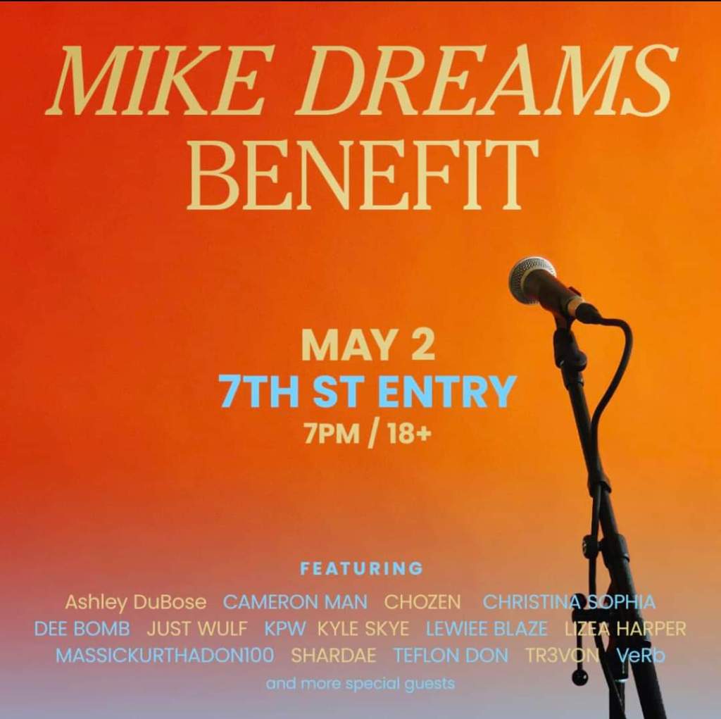 Dee Bomb set to Perform at Mike Dreams Tribute at First Avenue.